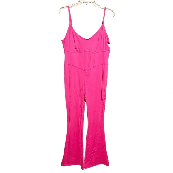 Women's NWT Flare Long Bodysuit - JoyLab Vibrant Pink XL - Picture 1 of 13